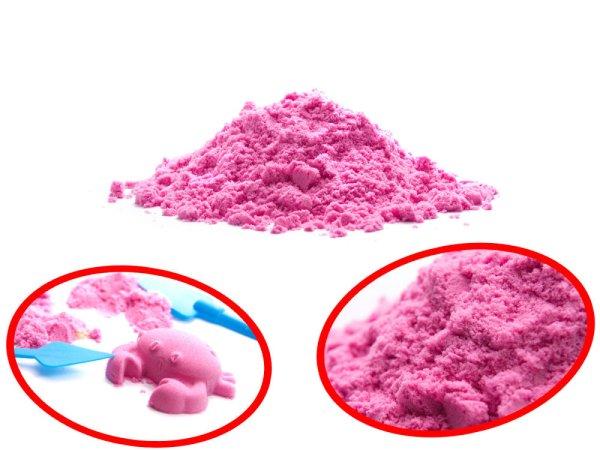Kinetikus homok 1kg zsákban rózsaszín