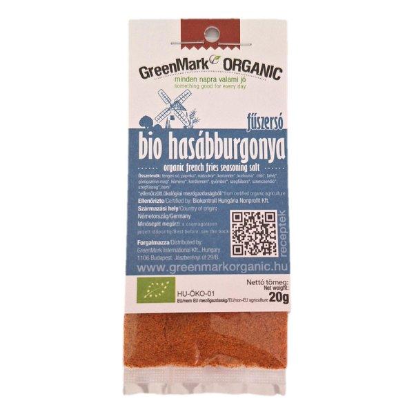 Greenmark bio hasábburgonya fűszersó 20 g