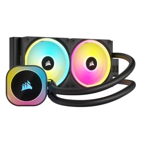 Corsair iCUE LINK H100i RGB AIO Liquid CPU Cooler Black