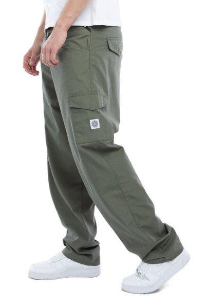 Mass Denim Pants Army Baggy Fit olive