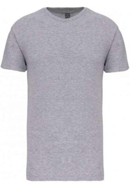 Férfi organikus rövid ujjú póló, Kariban KA3025IC, Oxford Grey-XL