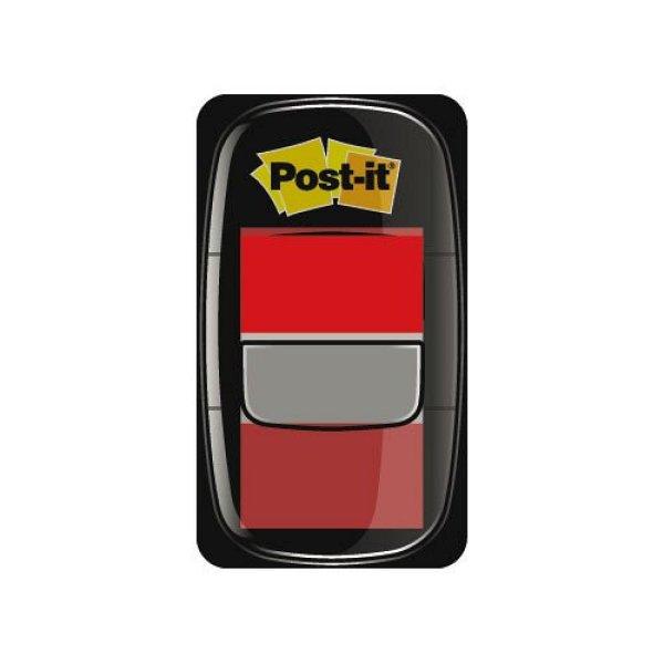 Post-it® Index 680 25,4x43,2mm 50címke piros