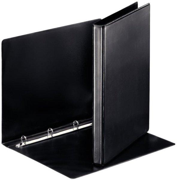 Gyűrűskönyv A/4 4 gyűrűs 2,5cm ESSELTE panorámás fekete