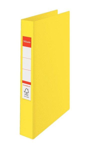 Gyűrűskönyv A/4 Standard 2 gyűrűs 3,5cm ESSELTE STANDARD sárga