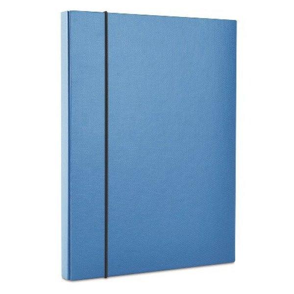 Iratgyűjtő gumis A/4 karton 4cm OFFICE PRODUCTS kék