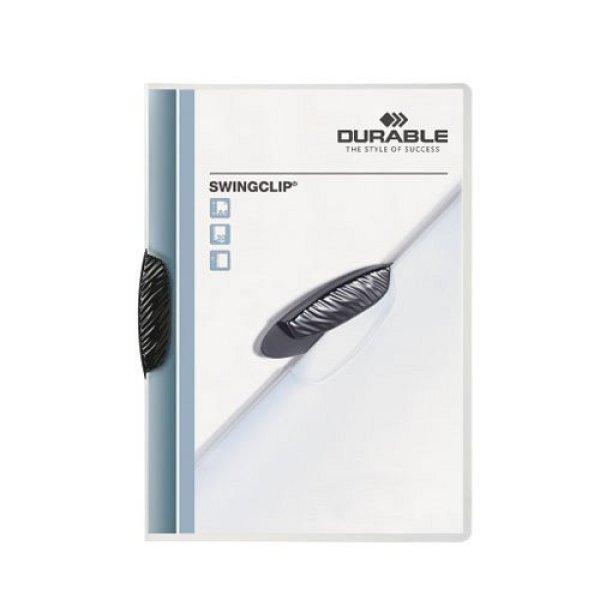 Klipmappa A/4 Durable Swingclip 2260 fekete