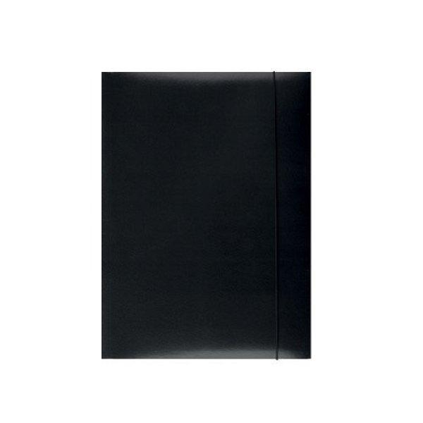 Iratgyűjtő gumis A/4 karton OFFICE PRODUCTS fekete