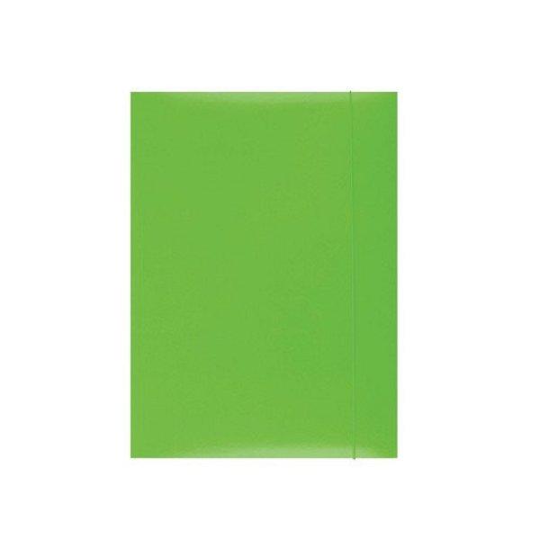 Iratgyűjtő gumis A/4 karton OFFICE PRODUCTS zöld