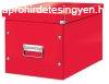 Troldoboz CLICK&STORE, L mret, kocka piros