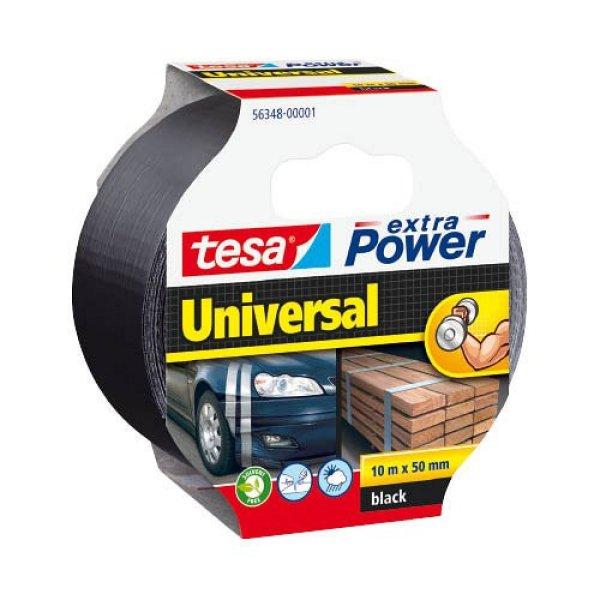 Ragasztószalag tesa® Extra Power Univerzális szövetszalag 50mm x 10m 56348
fekete