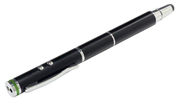 Érintőképernyős ceruza LEITZ Complete Stylus 4-az-1-ben fekete