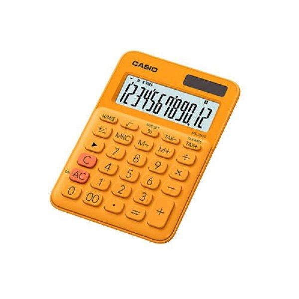 Asztali számológép CASIO MS-20 UC narancs