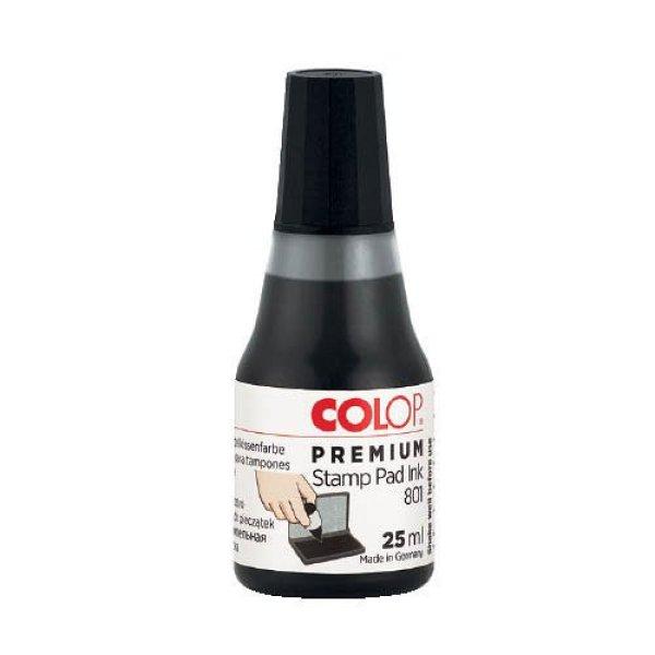 Bélyegzőfesték 25ml Colop 801 Premium fekete