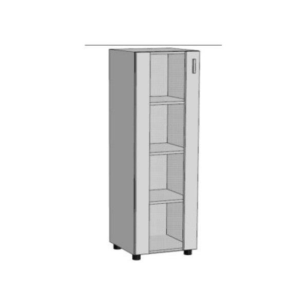 Szekrény 4 rendezős F-4R.02-40, 40x40x143 B cseresznyefa