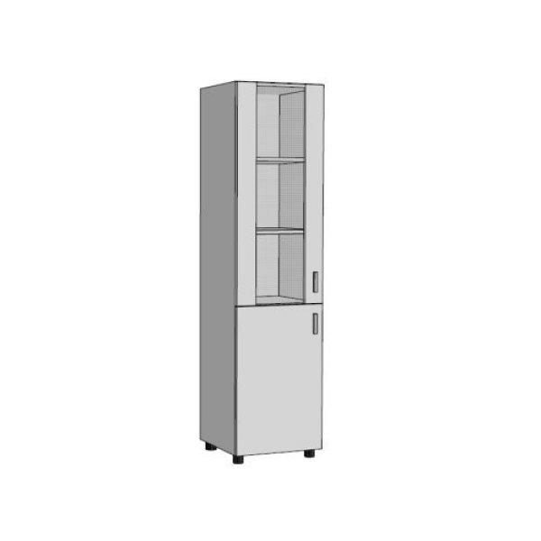 Szekrény 5 rendezős F-5R.24-40, 40x40x179 B cseresznyefa