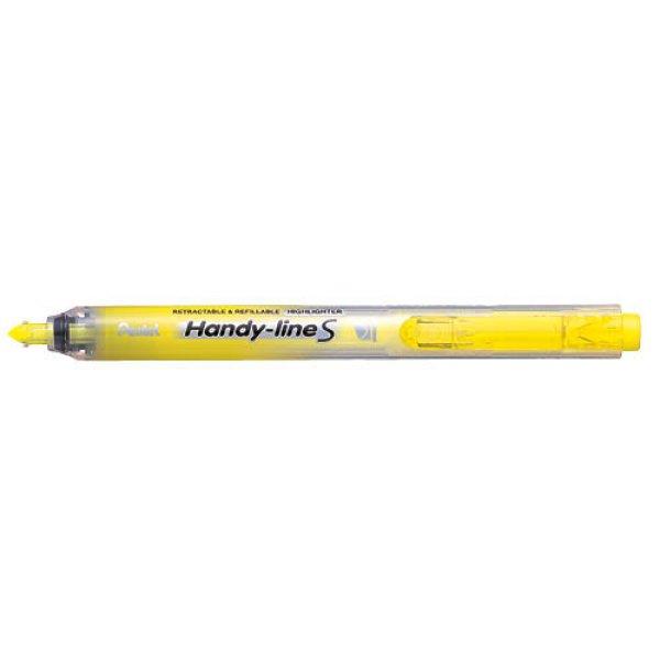 Szövegkiemelő Pentel nyomógombos HANDY-LINE SXS15 sárga