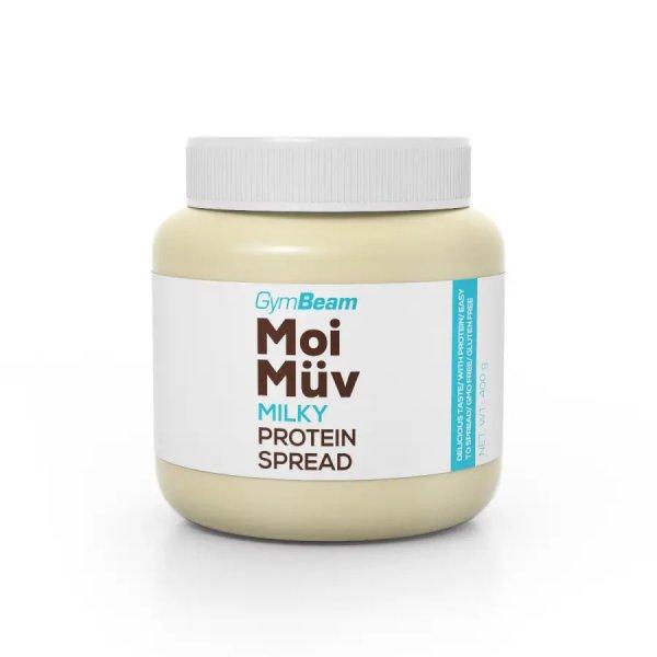 GymBeam MoiMüv fehérjés krém 400g tejes