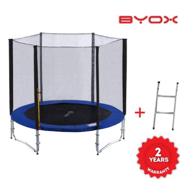 Byox Trambulin 8 közepes 244cm - kék