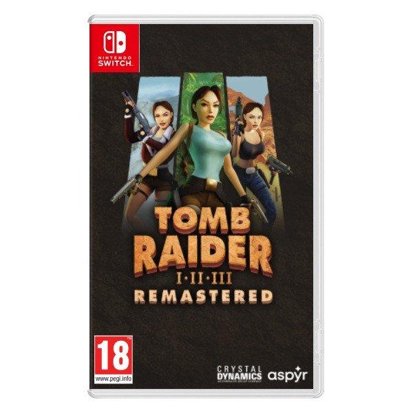 Tomb Raider I-III Remastered Starring Lara Croft - Switch