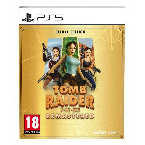 Tomb Raider I-III Remastered Starring Lara Croft (Deluxe Kiadás) - PS5