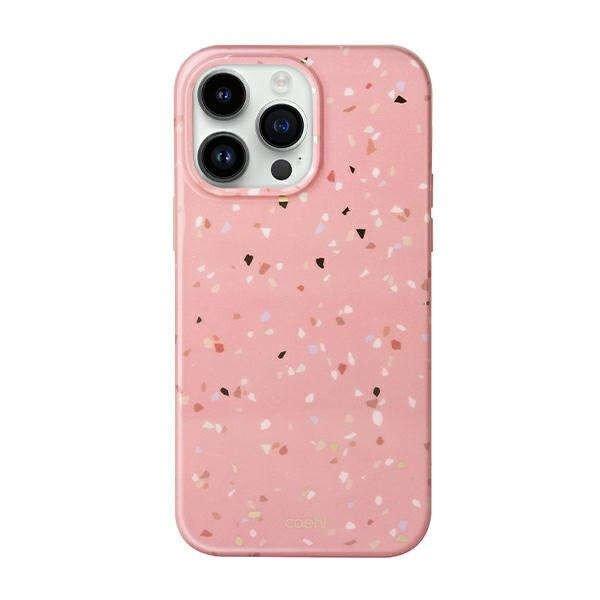 UNIQ Coehl Terrazzo Apple iPhone 14 Pro coral pink telefontok