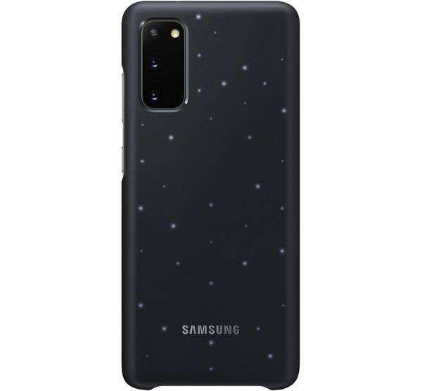 SAMSUNG műanyag védő tok / hátlap - ultravékony, hívás és üzenetjelző
funkció, LED világítás - FEKETE - SAMSUNG Galaxy S20 (SM-G980F) / SAMSUNG
Galaxy S20 5G (SM-G981) - EF-KG980CB - GYÁRI