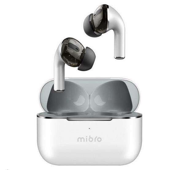 MIBRO M1 bluetooth fülhallgató, headset - FEHÉR - sztereo, v5.3, TWS,
mikrofon, zajszűrő, IPX4 vízálló + töltőtok - 57983114904 - GYÁRI