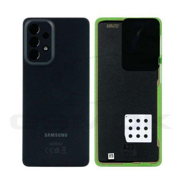 Akkufedél Samsung Galaxy A33 5G fekete [Gh82-28042A/Gh98-47326A] (gyári)
