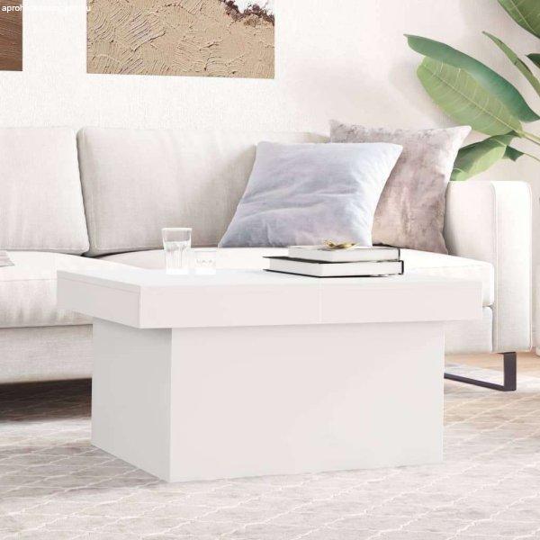 vidaXL fehér szerelt fa dohányzóasztal 100 x 55 x 40 cm