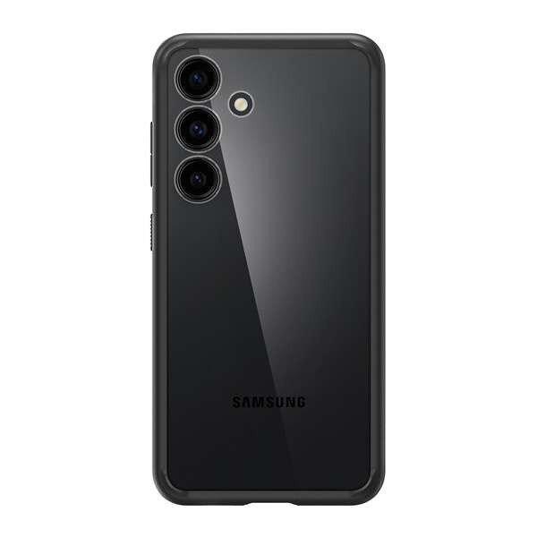 Samsung Galaxy S24 SM-S921, Műanyag hátlap védőtok + szilikon keret, Spigen
Ultra Hybrid, átlátszó/fekete (8809971222303)