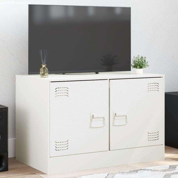 vidaXL fehér acél TV-szekrény 67 x 39 x 44 cm