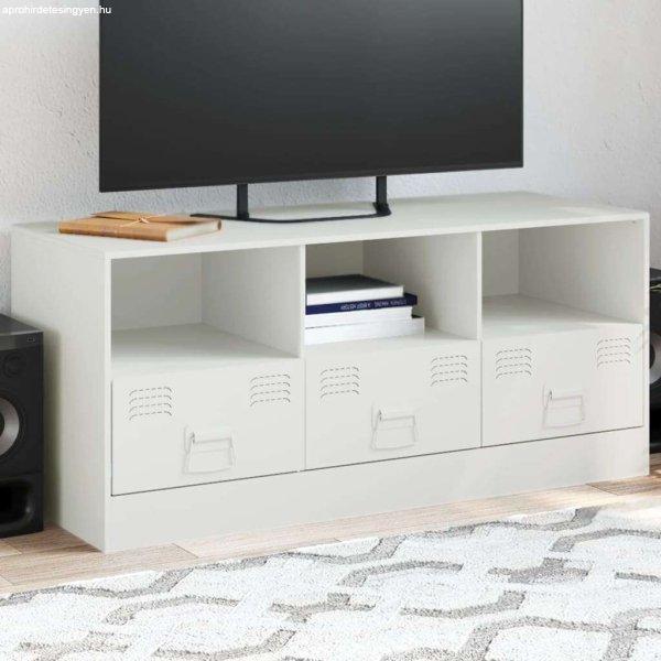 vidaXL fehér acél TV-szekrény 99 x 39 x 44 cm