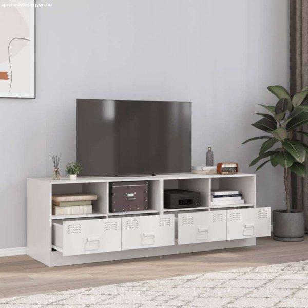 vidaXL 2 db fehér acél TV-szekrény 67 x 39 x 44 cm