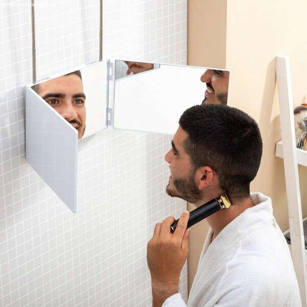 Falra szerelhető fürdőszobai tükör
