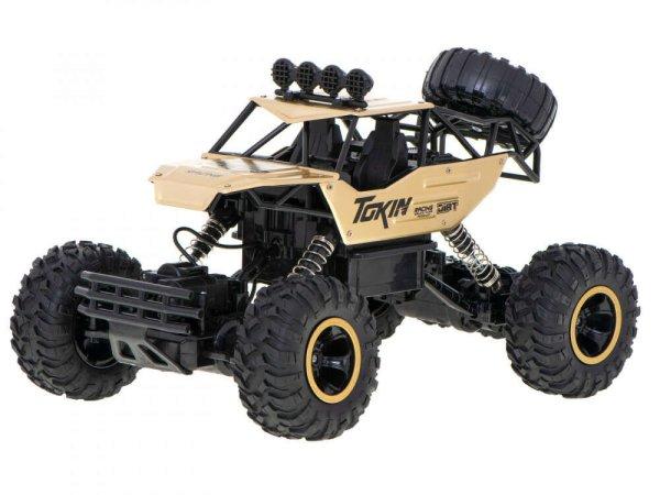 Rock Crawler Metal - távirányítós autó, 1:12 4WD, Arany