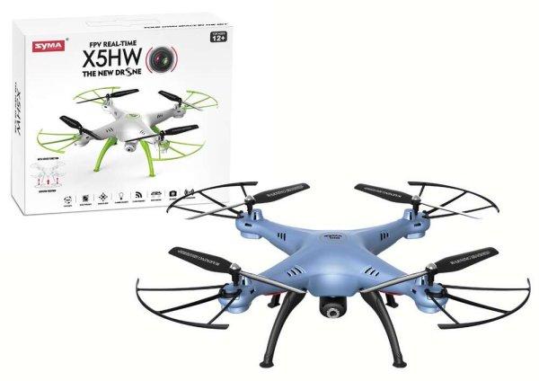 RC Drone X5HW SYMA kék 14876