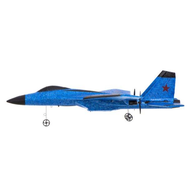SU-35 JET FX820 - távirányítós repülőgép, 37x29 cm, Kék