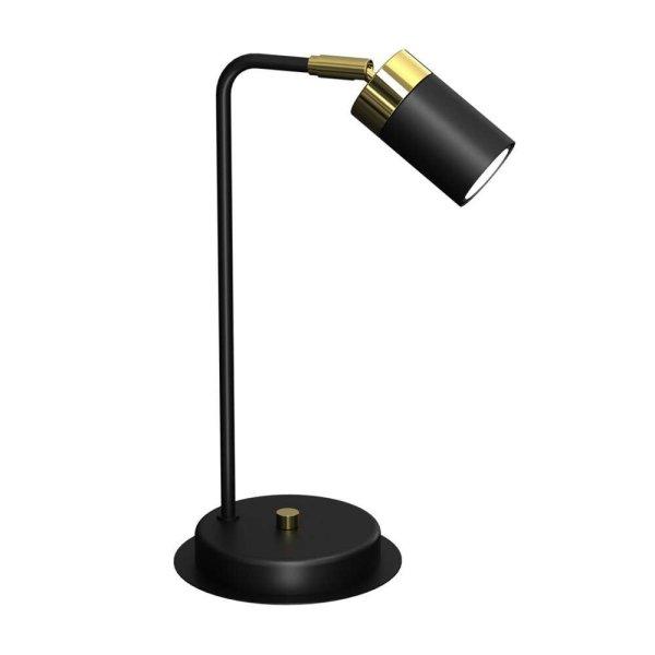 Milagro JOKER asztali/éjjeli lámpa fekete arany (MLP7534) 1xGU10