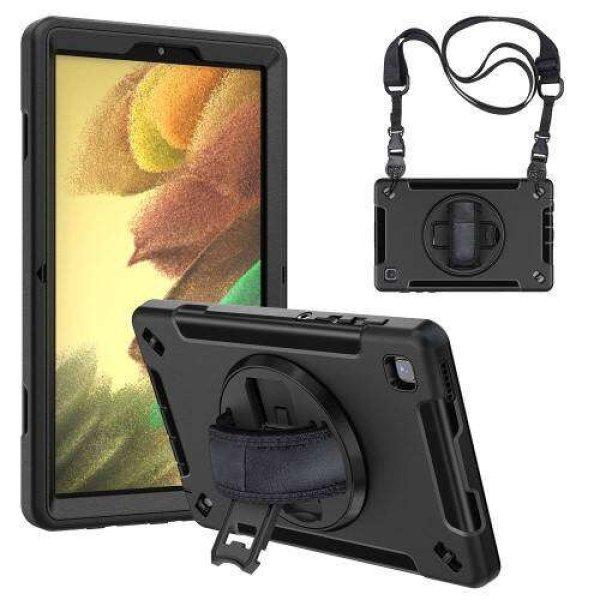 SAMSUNG Galaxy Tab A7 Lite (SM-T220 / SM-T225), Ütésálló tablet tok, Fekete
