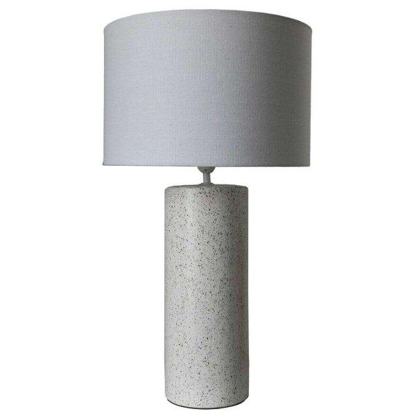 Asztali lámpa DKD Home Decor Fehér Többszínű vászonanyag Dolomite 25 W 50
W 220 V 42 x 42 x 73,5 cm