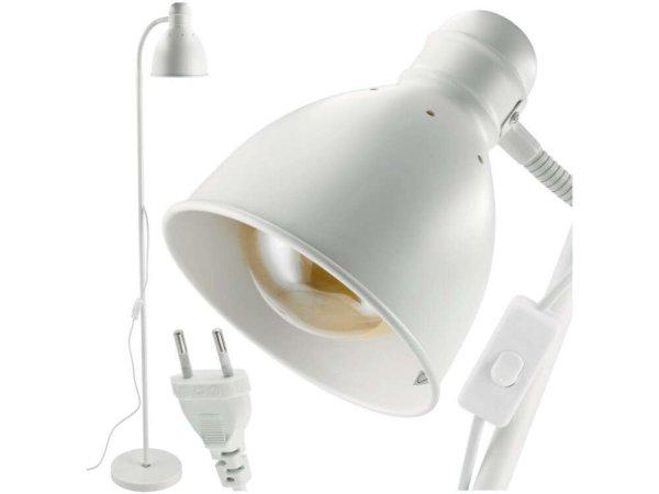 Berge Nico fehér állólámpa flexibilis szár egyszerű forma megfizethető
ár 1xE27 STL042-W