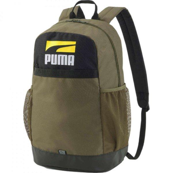 Puma Plus 2 hátizsák, khaki/fekete, 47x31x18 cm