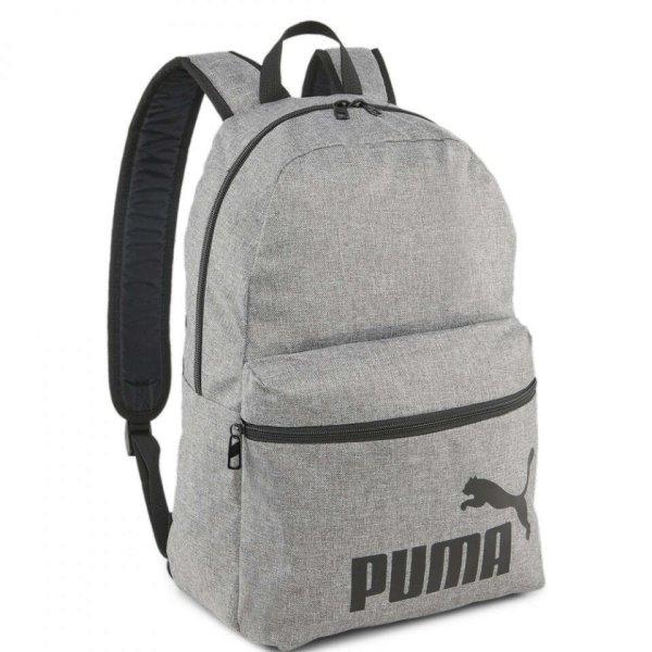 Puma Phase III hátizsák, szürke/fekete, 44x30x14 cm