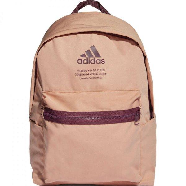 Adidas Classic Fabric hátizsák, rózsaszín/bordó, 47x32x15 cm
