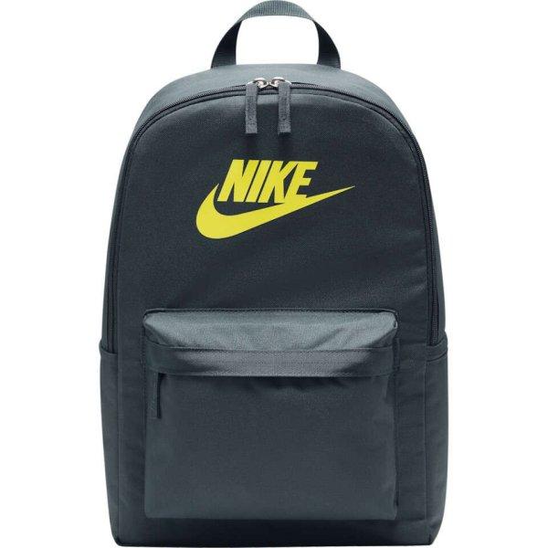 Nike Heritage hátizsák, szürke/sárga, 43x30x15 cm