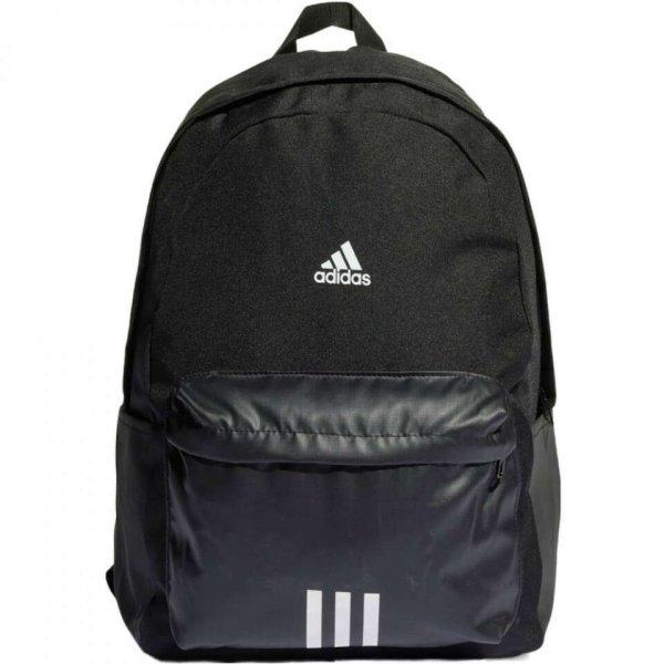 Adidas Classic Badge Of Sport hátizsák 3 csíkos, fekete, 44x36x15 cm