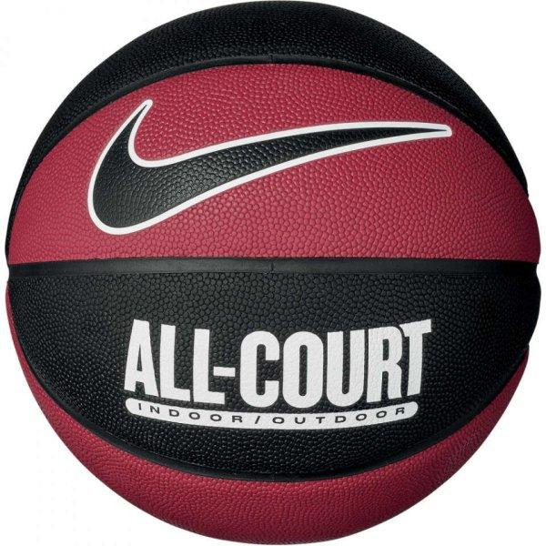 Nike Everyday All Court 8P kosárlabda, fekete/piros, 7