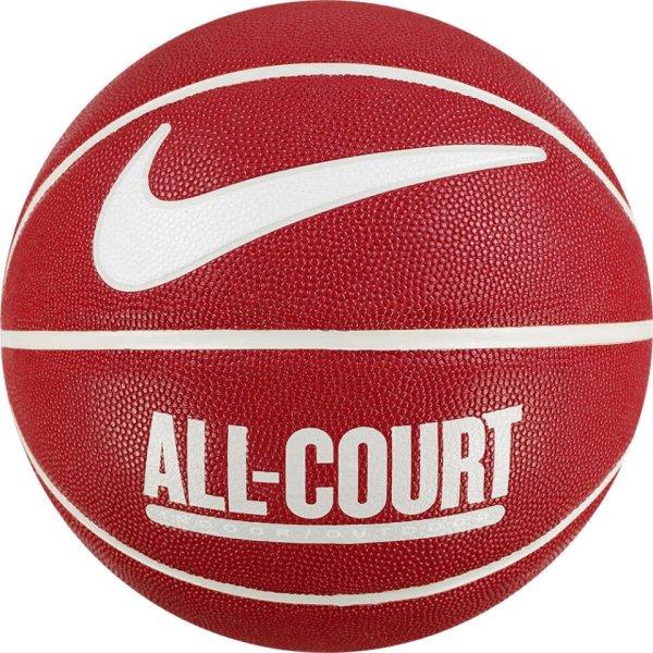 Nike Everyday All Court 8P kosárlabda, piros, 7