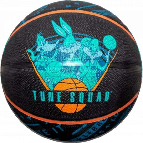 Spalding Space Jam Tune Squad névsor kosárlabda, fekete/narancs/kék, 7