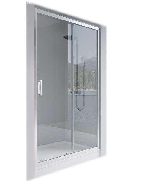 Vela Banyo KAYRA zuhany tolóajtó - 6 mm víztiszta vízlepergető üveggel -
130 x 200 cm